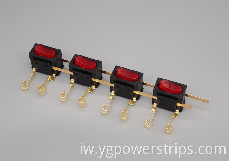 Multi Gang Integral Switch Ysr 821l 4h 4